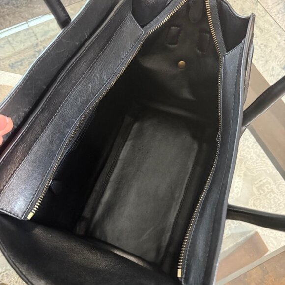 Celine Phyton Suede Large Tote Bag - Picture 5 of 7